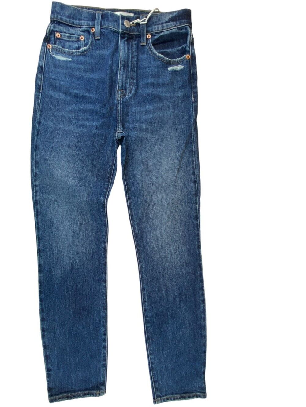 Pistola Womens Cara High-Rise Skinny Jeans Vtg Wash Stretch 26W X 26 Long Blue